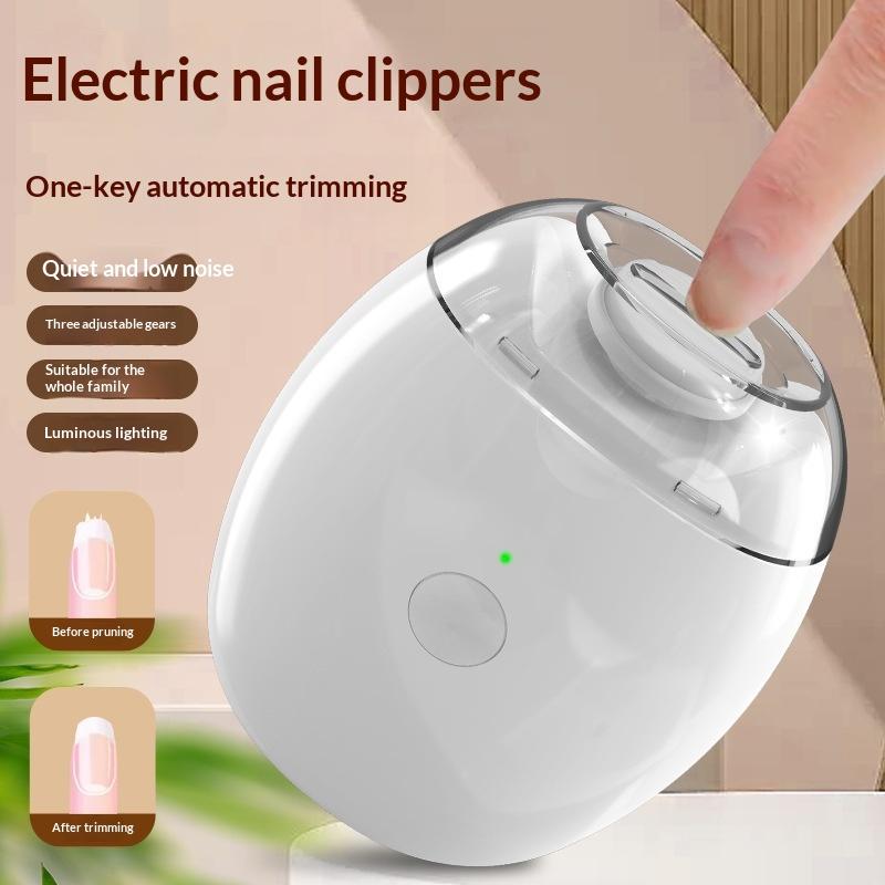 Baby Nail Trimmer Electric - 2 in 1 LED 조명 전동