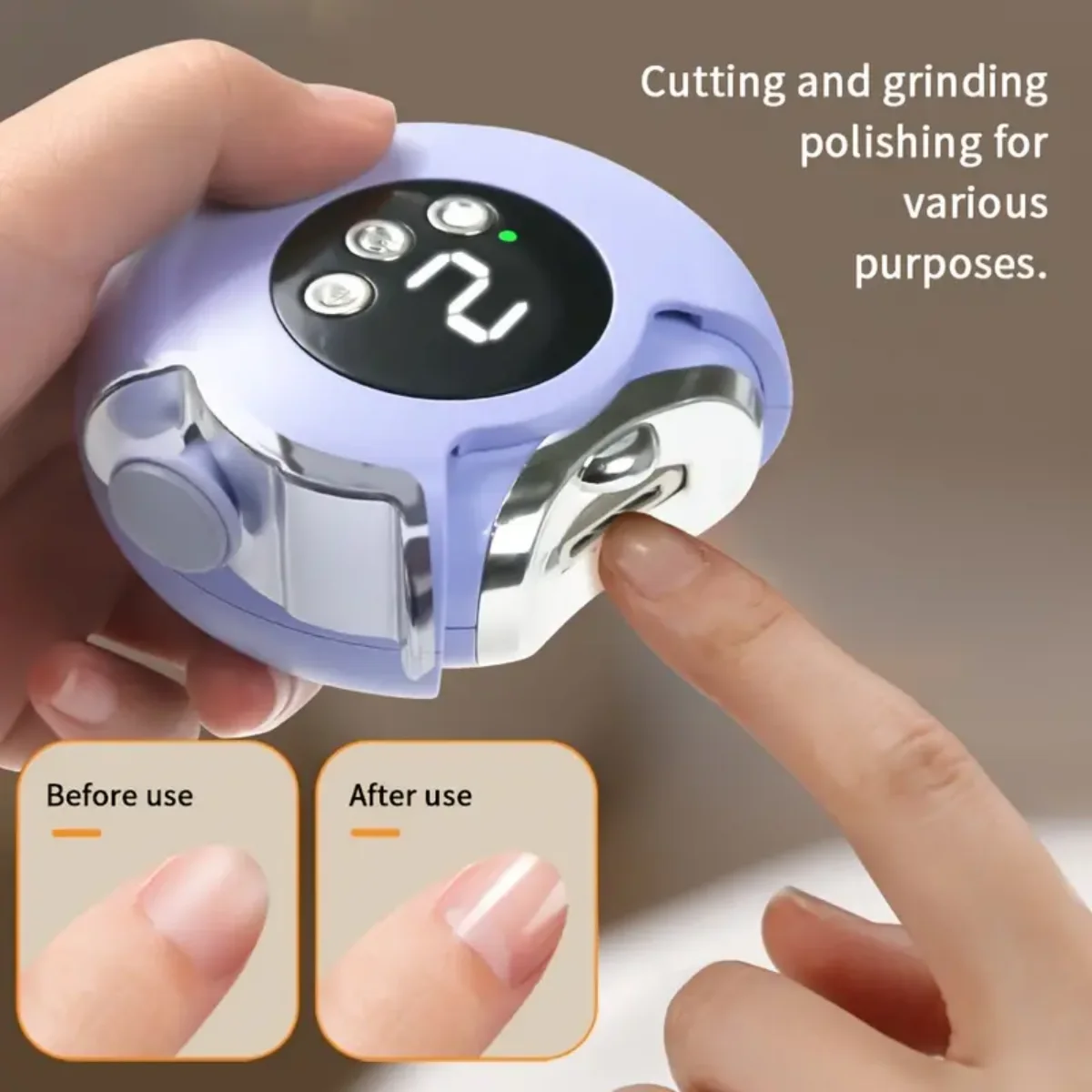 Baby Nail Trimmer Electric - 아기와 성인을 위한 3 in 1