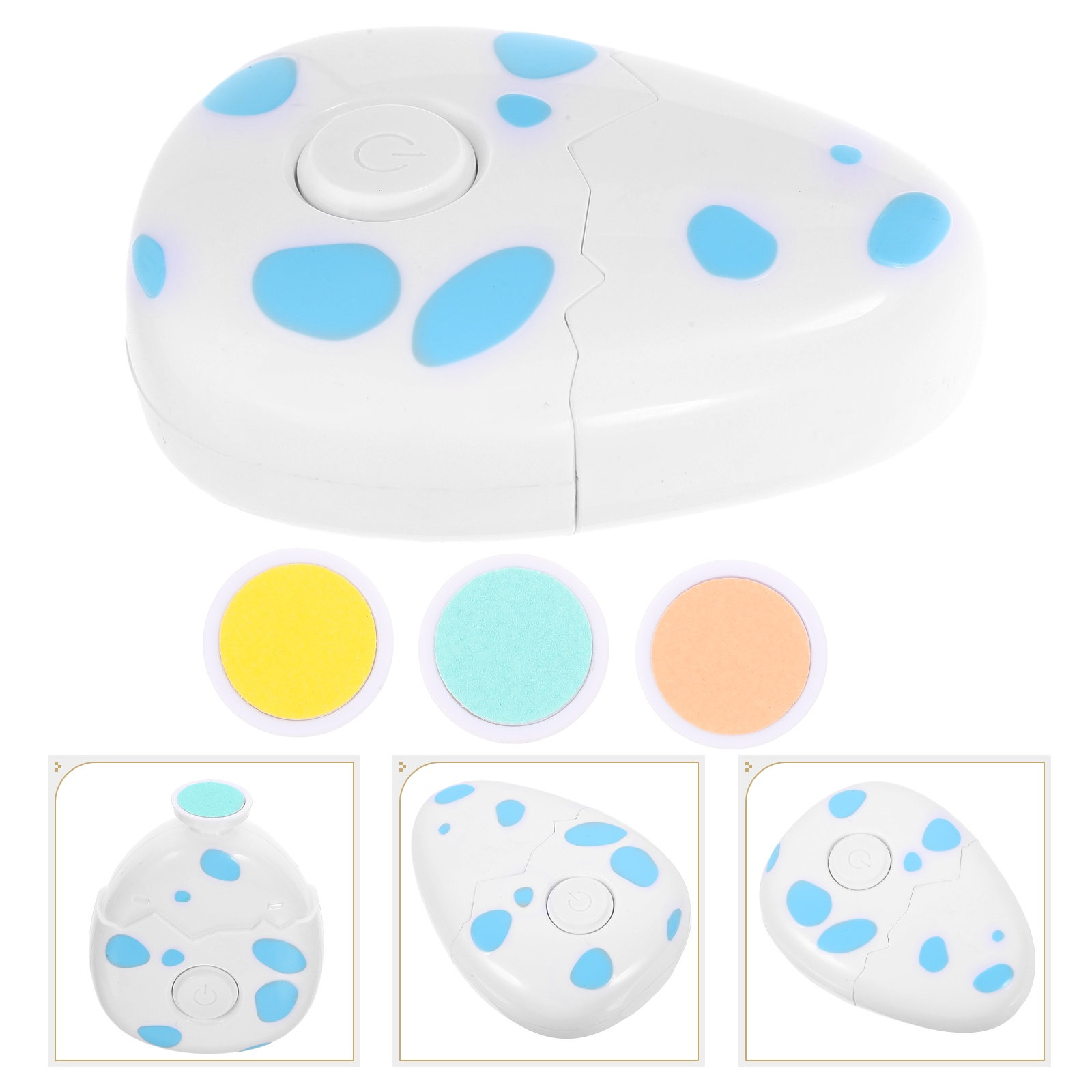 Baby Nail Trimmer Electric - 아기 전동 손톱깎이 귀여운 계란 디자인