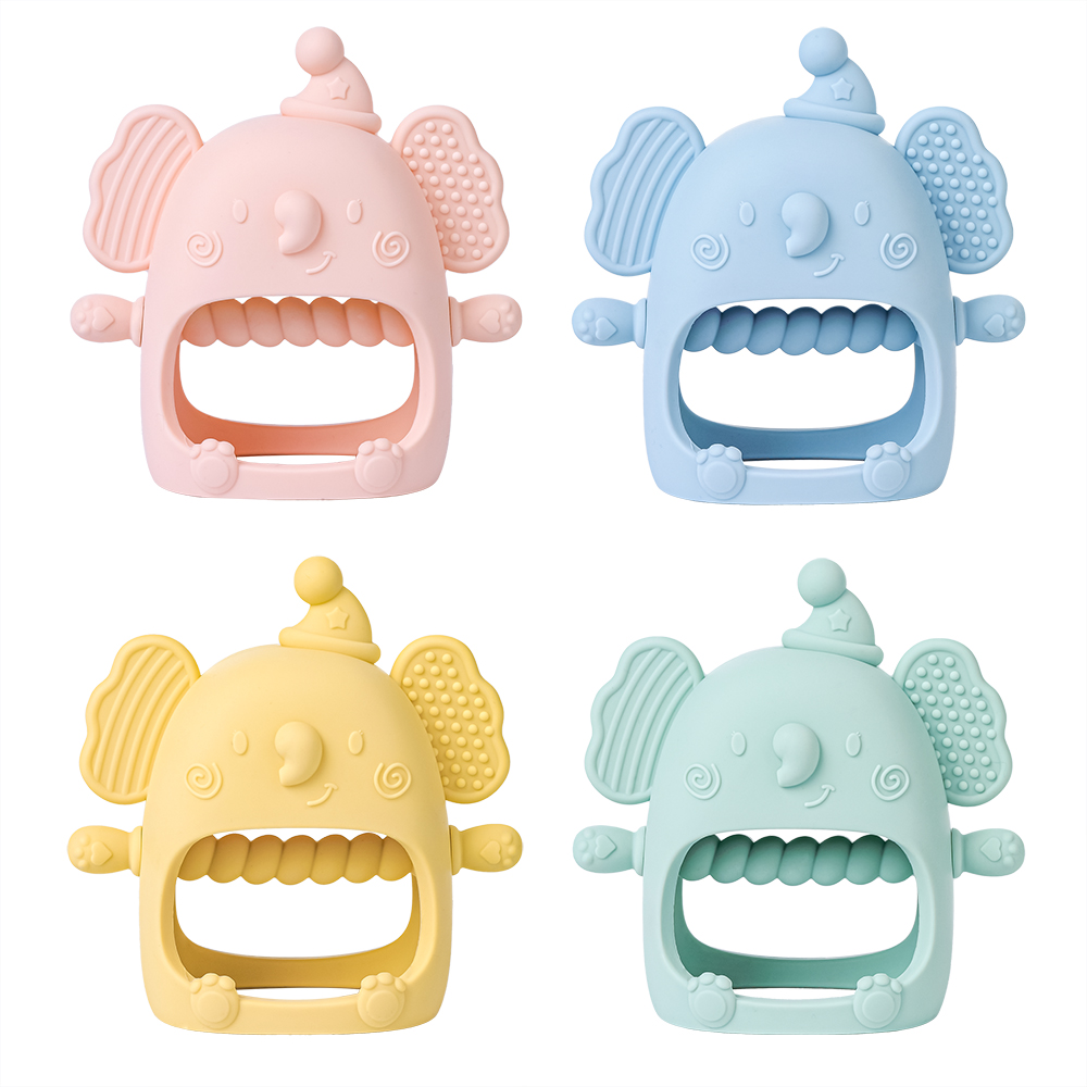 Baby Products You Need - 1PC 실리콘 Teether 아기 장난감 만화