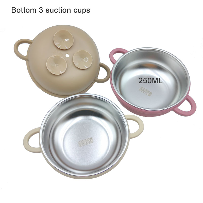 아기 식기 세트 스테인리스 접시 그릇 스푼 실리콘 흡착 - Baby Led Weaning Set 리뷰 및 가격