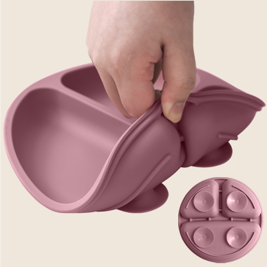 1PCS 아기 빨판 실리콘 식사 접시 BPA 무료 어린 - Baby Led Weaning Set 리뷰 및 가격