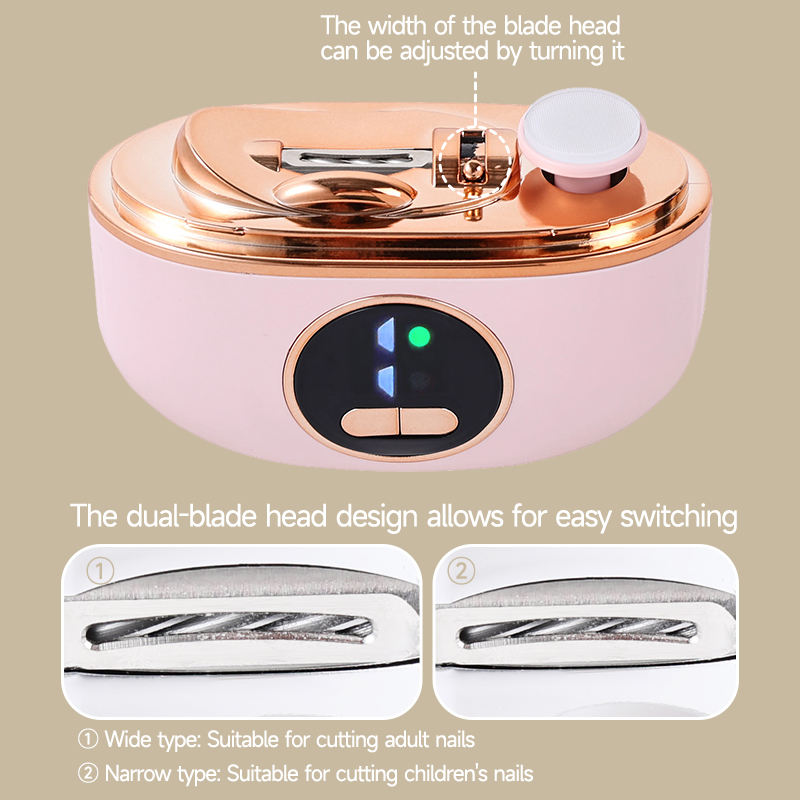 2 in 1 전기 손톱깎이 LED 라이트 자동 손톱 그 - Baby Nail Trimmer Electric 리뷰 및 가격