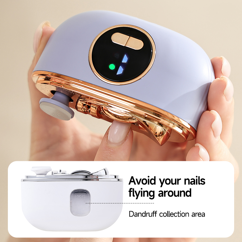 2 in 1 전기 손톱깎이 LED 라이트 자동 손톱 그 - Baby Nail Trimmer Electric 리뷰 및 가격