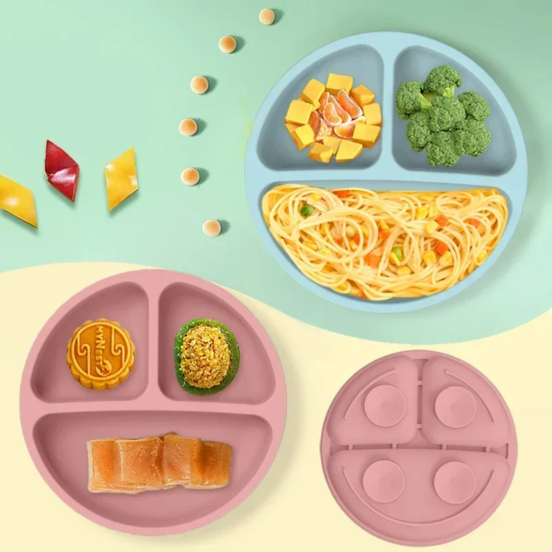 식품 학년 실리콘 어린이 접시 세트 아기 먹이 그릇 흡 - Baby Led Weaning Set 리뷰 및 가격