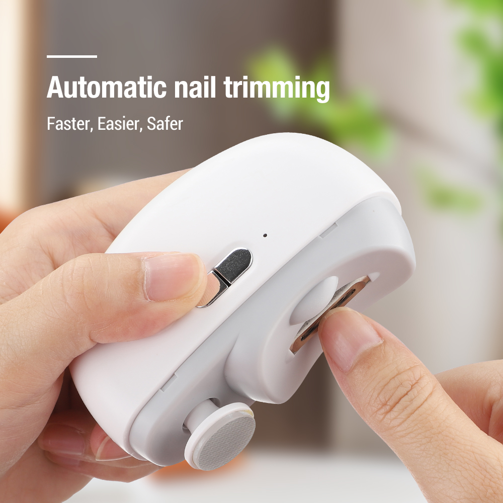 가벼운 전기 연마 손톱깎이, 자동 네일 트리머, 충전식 - Baby Nail Trimmer Electric 리뷰 및 가격