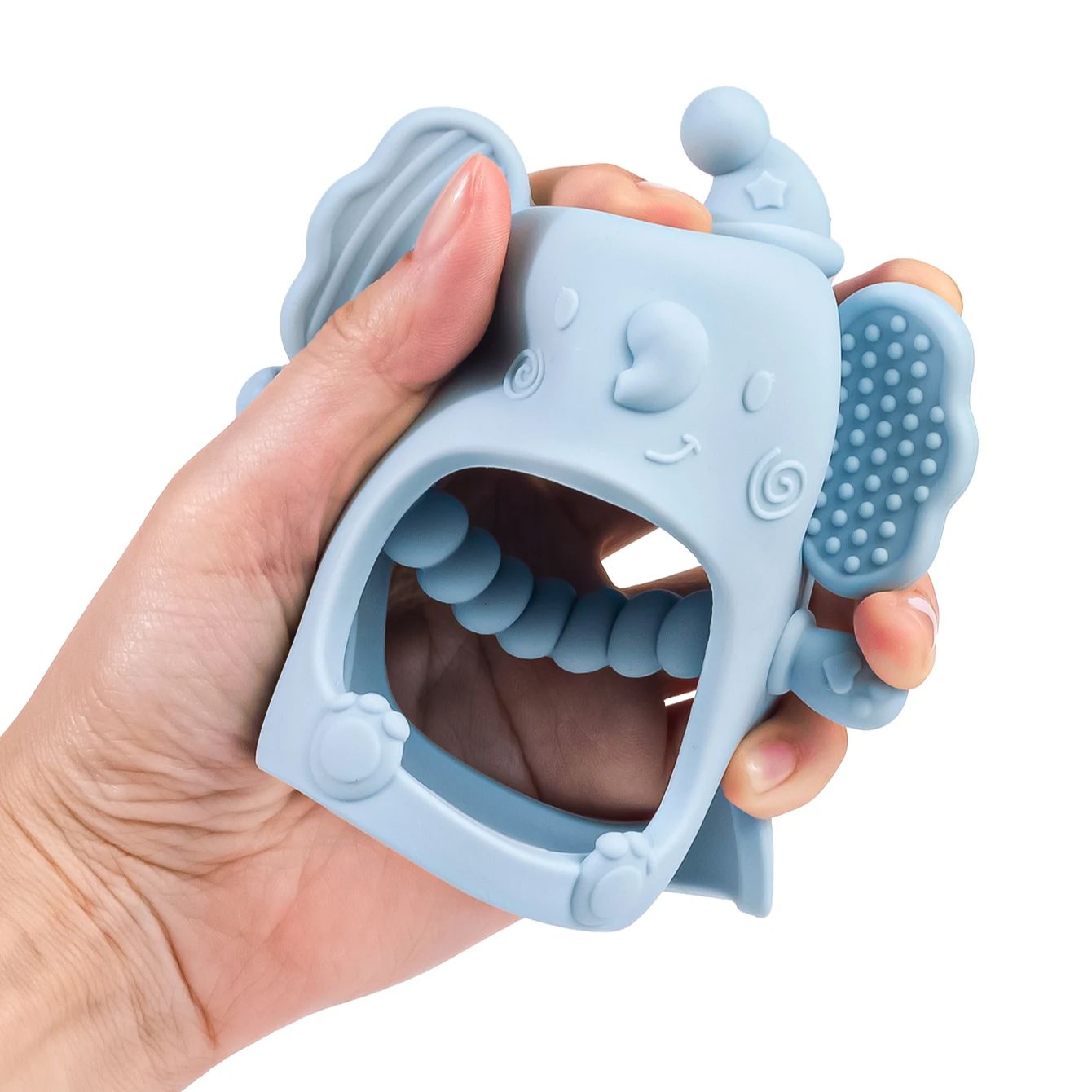 1PC 실리콘 Teether 아기 장난감 만화 Elep - Baby Products You Need 리뷰 및 가격