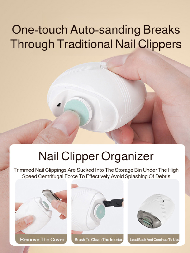 아기 전동 손톱깎이 자동 충전식 안전하고 조용한 발톱깎 - Baby Nail Trimmer Electric 리뷰 및 가격